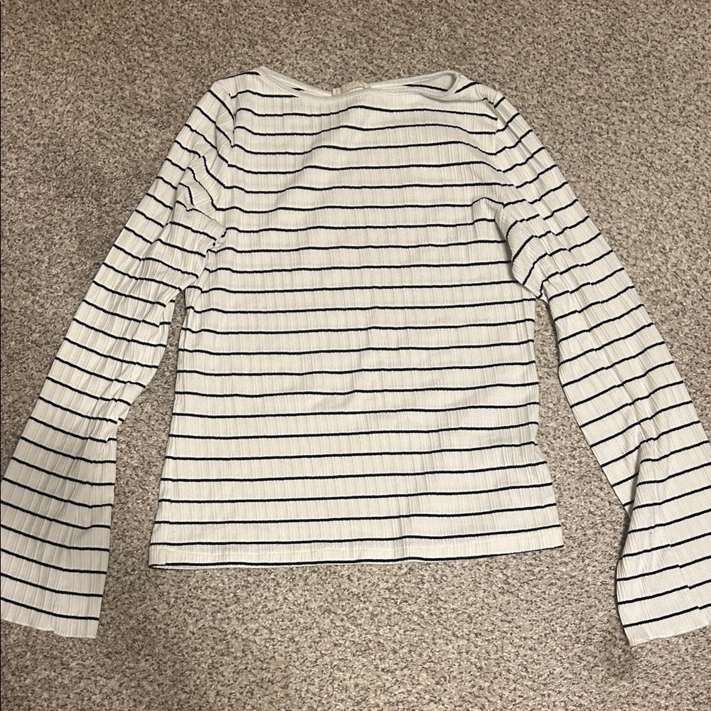 Striped Long Sleeve Top